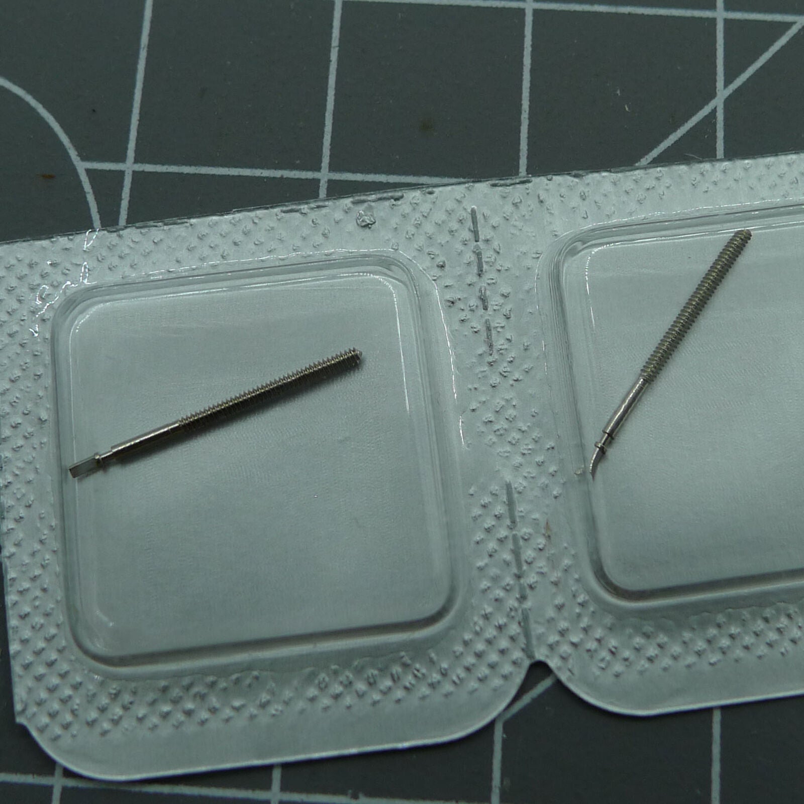 2 PIECES Watch Winding Stems Generic for ETA 255.112 ETA 255.441 Movement