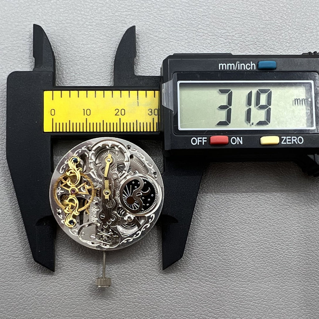 Hangzhou Hollow Double Mainspring Mechanical (Automatic) Movement