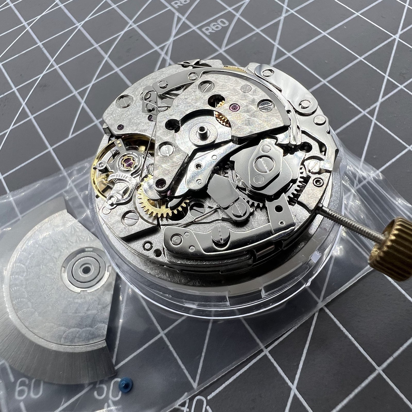 Automatic Chronograph Movement ETA 7753 Configuration Small Second @6