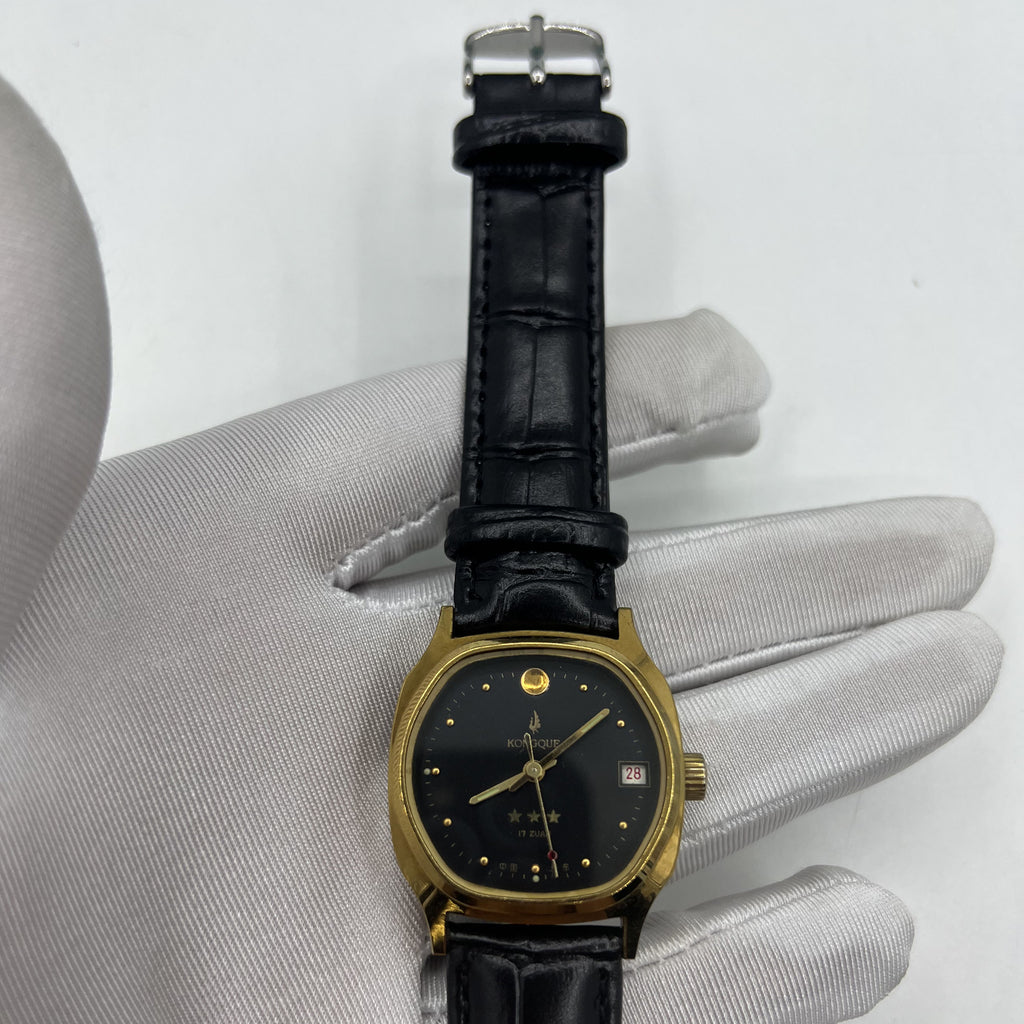 33mm China Chunlan Steel Manual Mechanical Watch 17 Jews Silver Dial+Watch Band