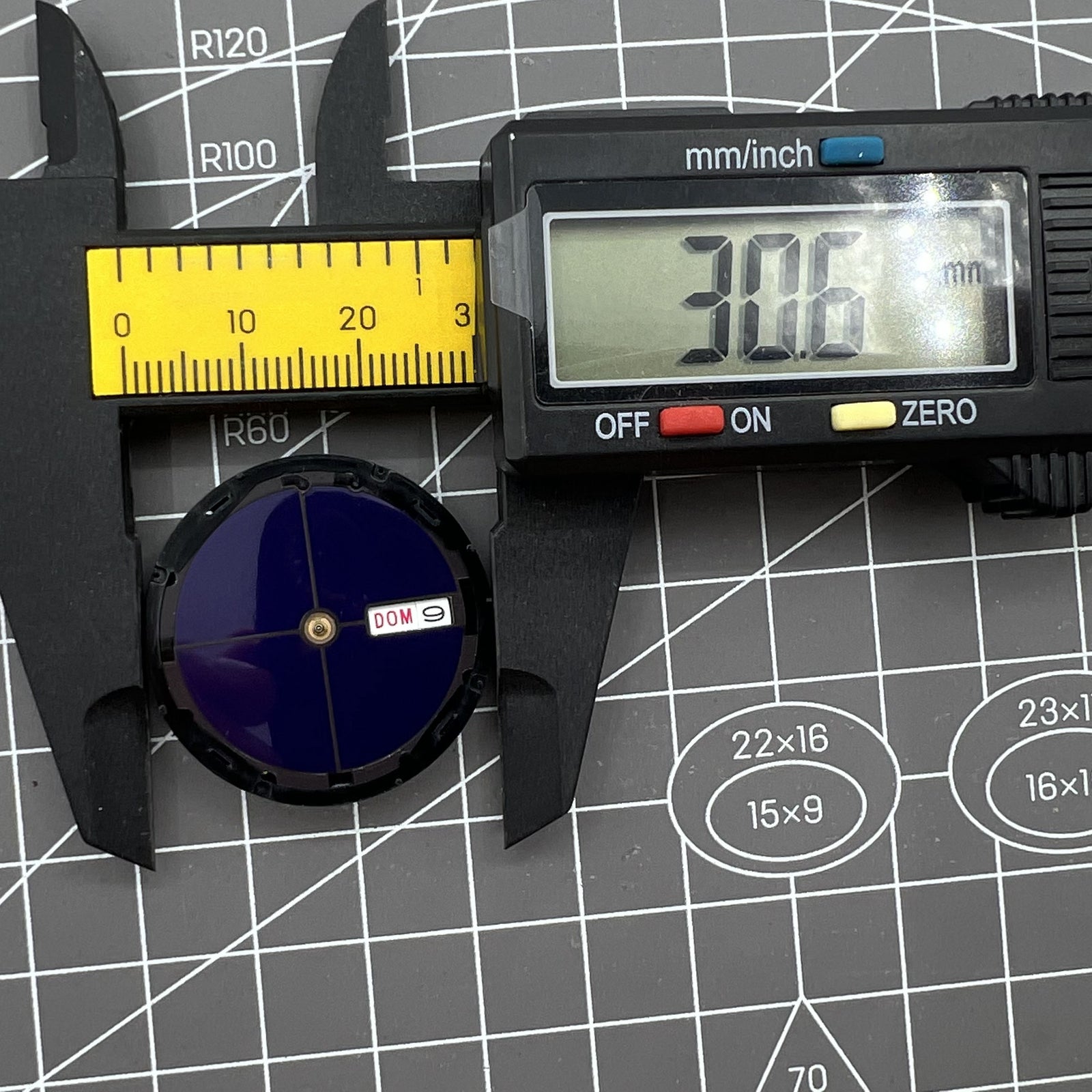 Japan Made Hattori Epson TMI VS43 VS43A Watch Quartz Movement Solar Power
