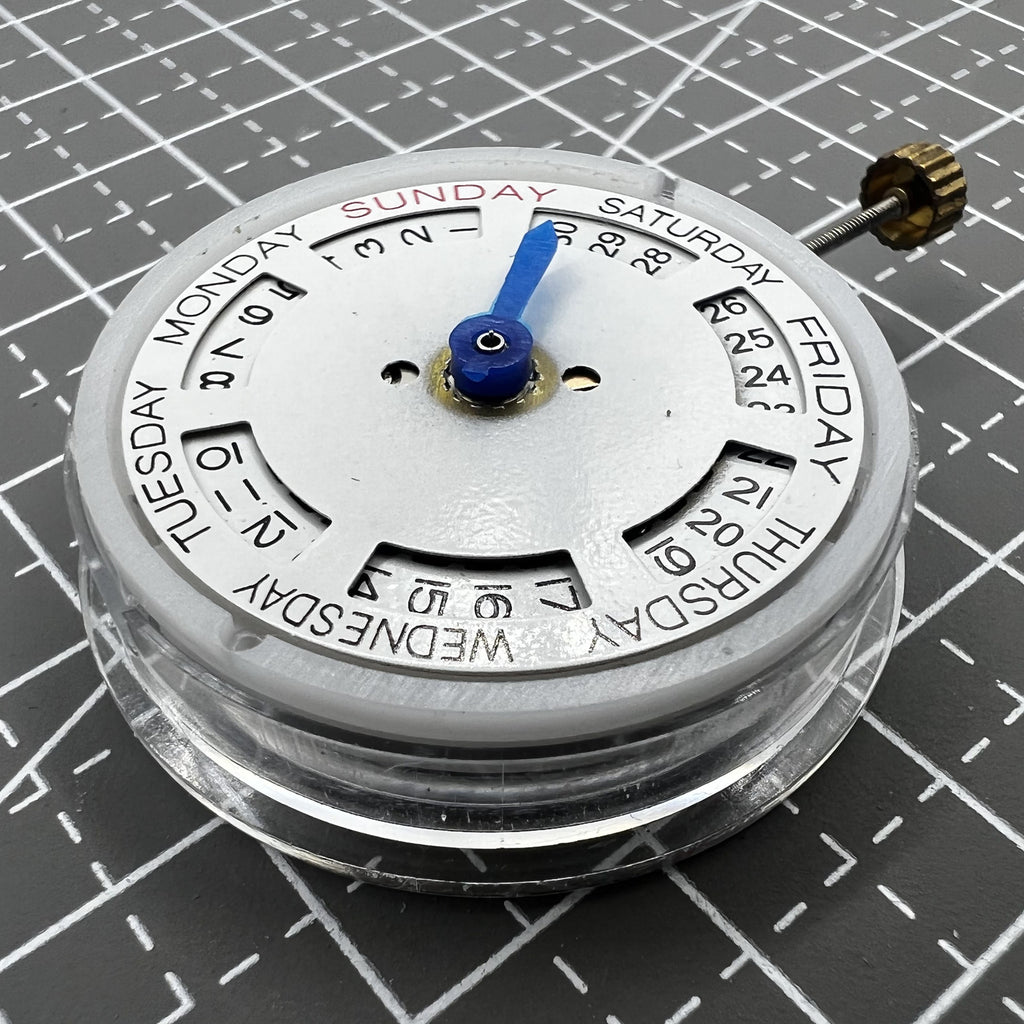 MINGZHU 2813 8205 Silver Date Day Automatic Mechanical Movement