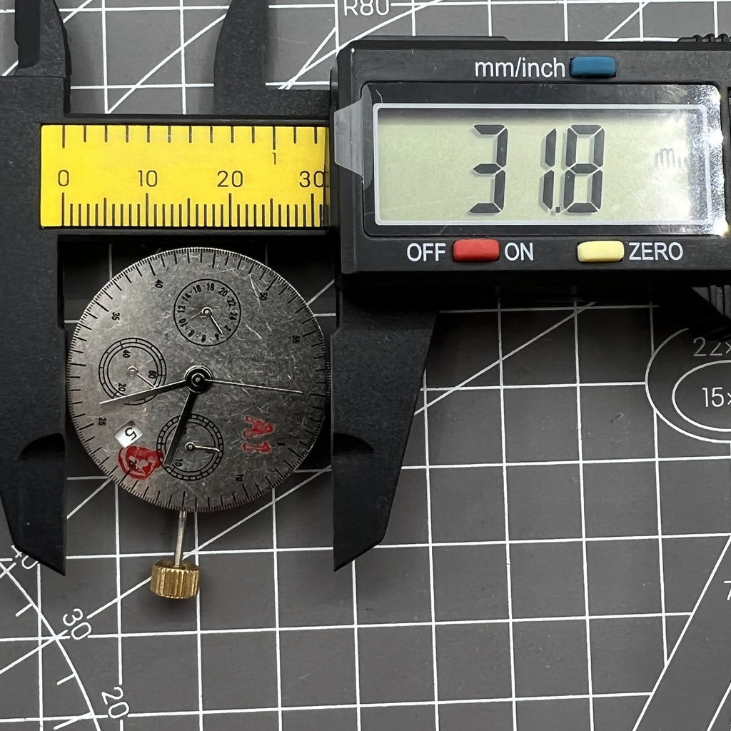 Automatic Chronograph Movement ETA 7753 Configuration Small Second @6