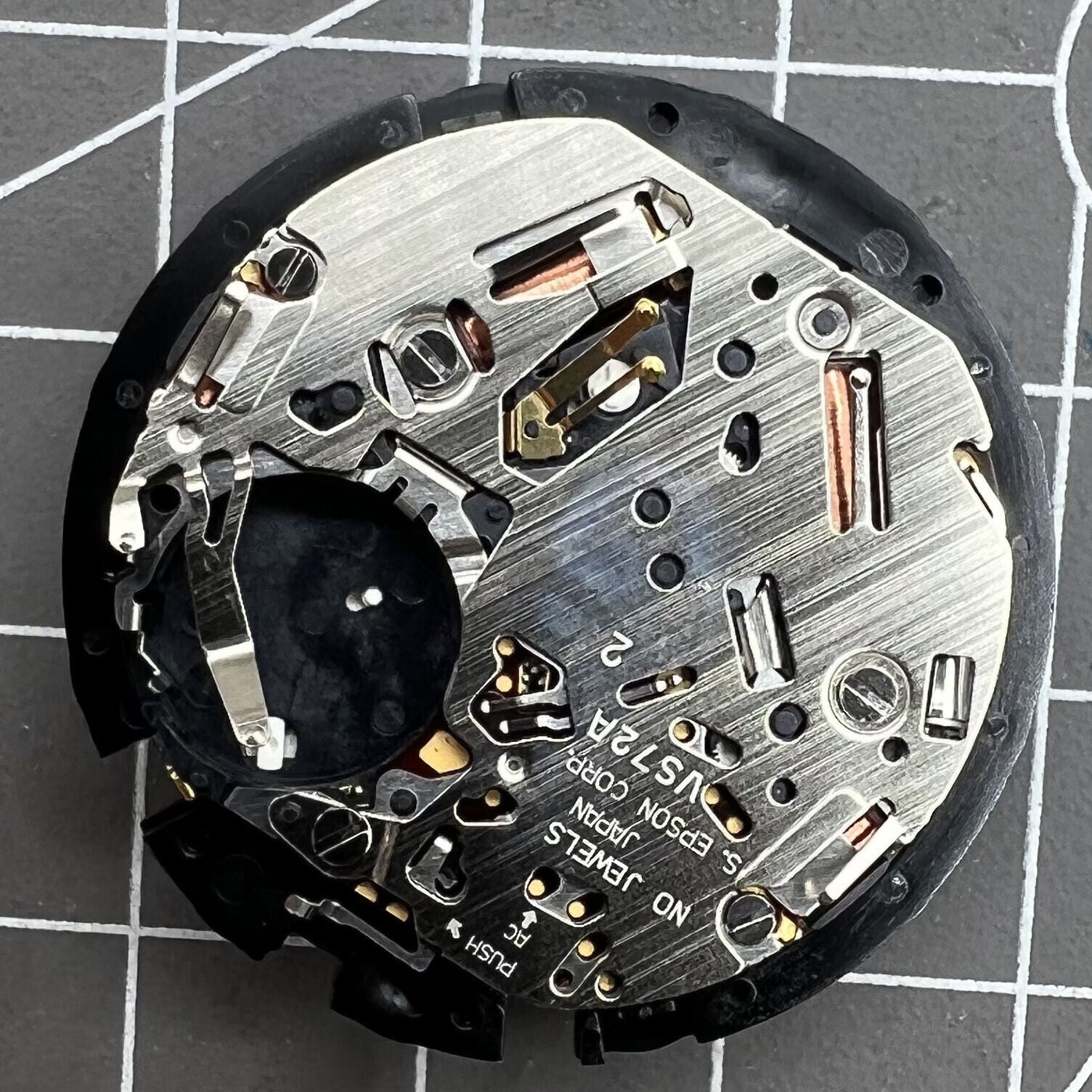 Hattori Epson TMI VS72 VS72A Solar Power Watch Quartz Movement