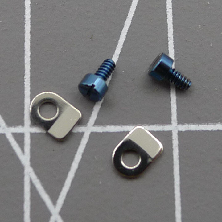 2x Screws +2x Clamps Casing Clamp+Screws Fit for Seagull ST3600 ETA6497 Movement