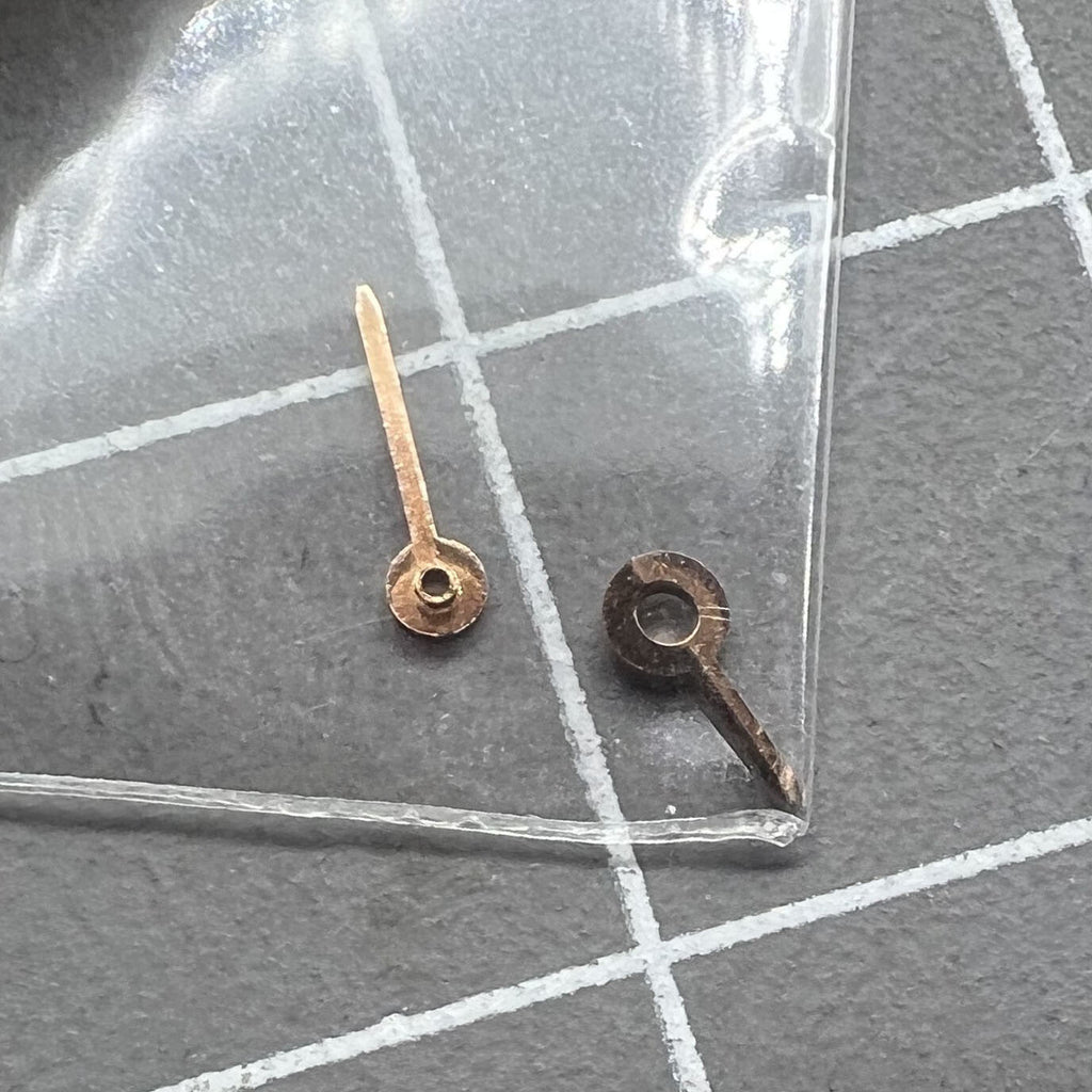 2 Sets/Pack 3.5X5.0mm Golden Watch Hands for Hattori Epson VX10 Movement