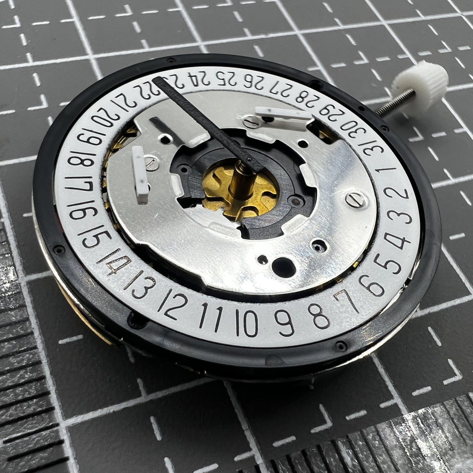 Golden ISA 8271 Date At 6 Quartz Movement Multifunctional