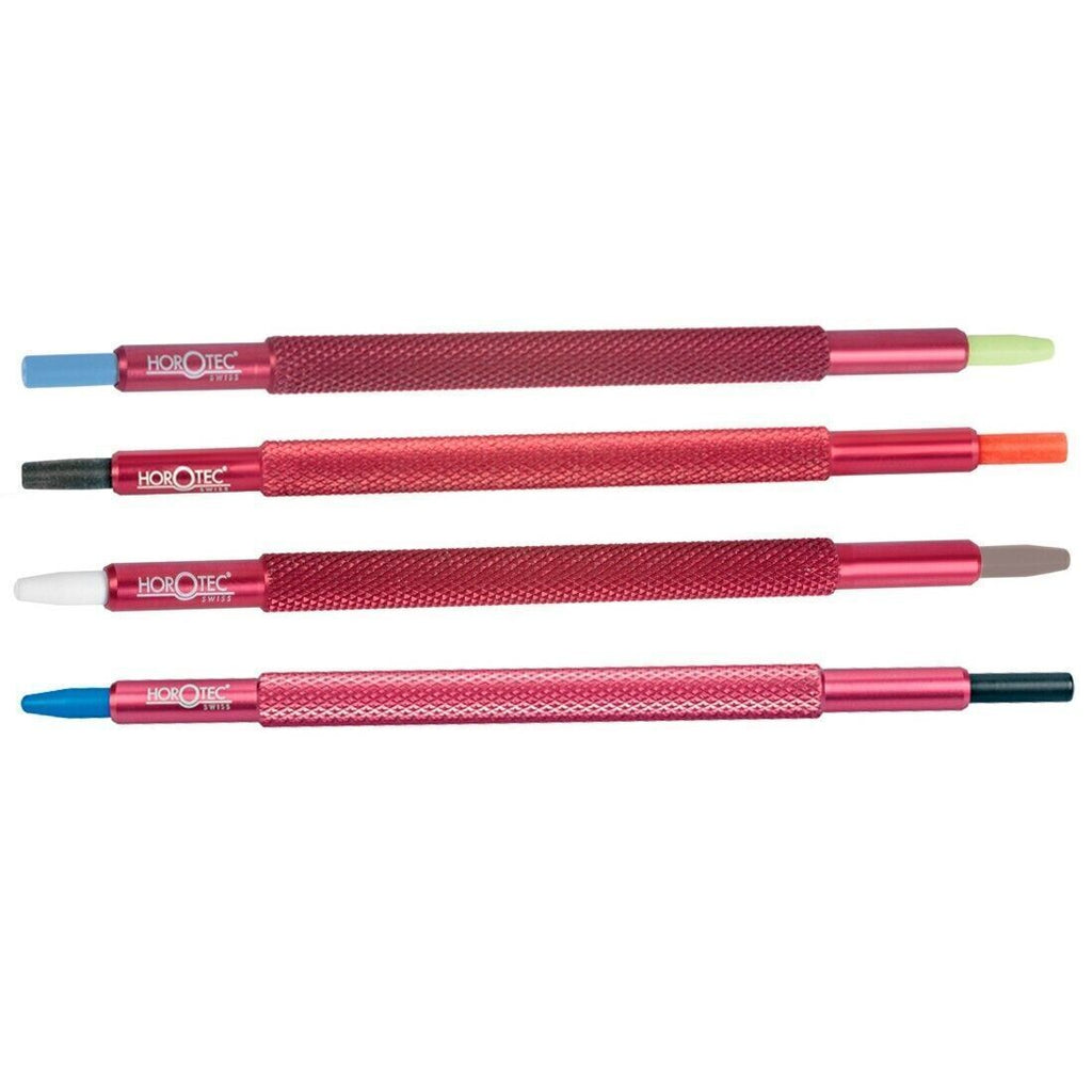 Horotec MSA05.020 Set of 4 Hand Setting Tools Watchmaker Tool