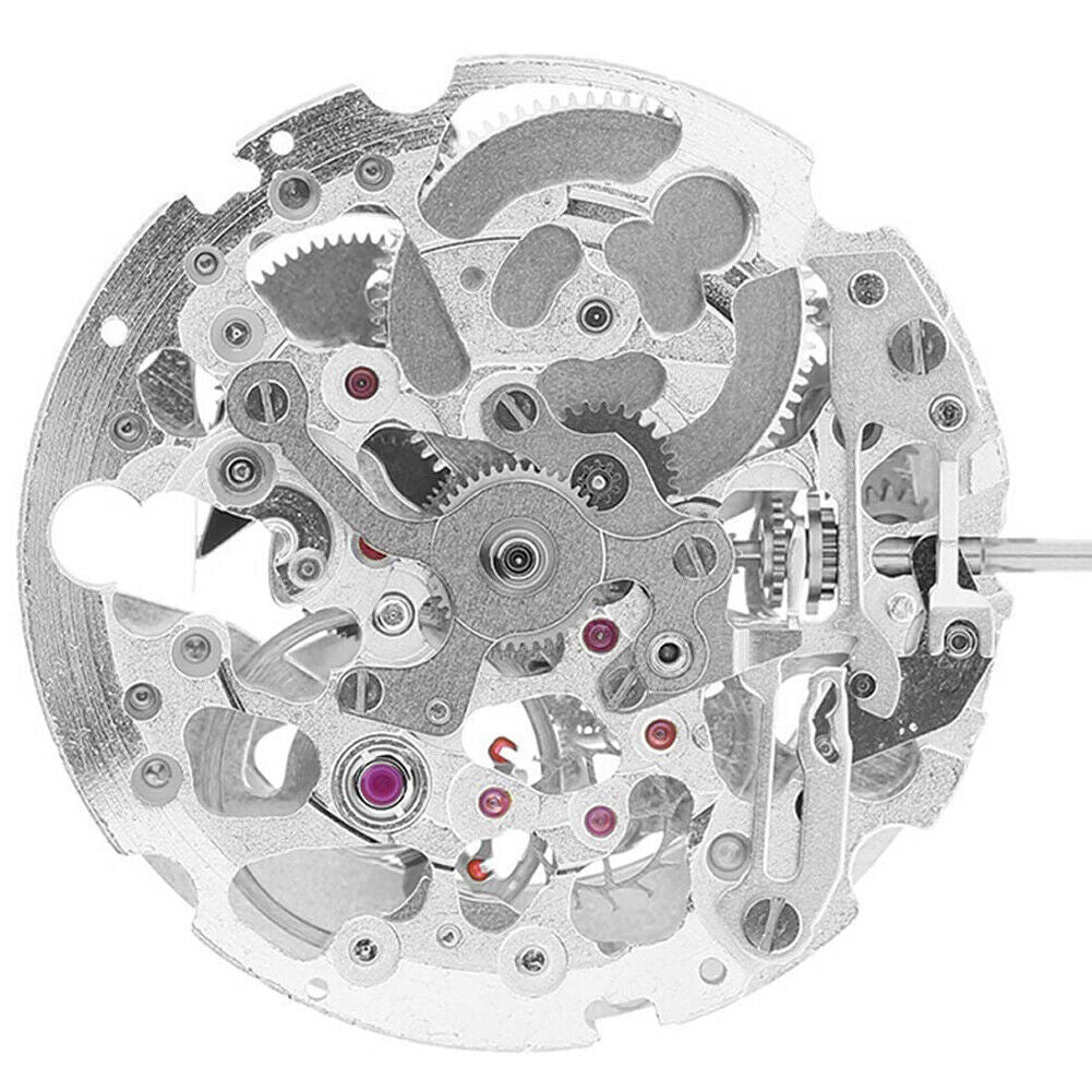 Miyota 8N24 Silver Automatic Mechanical Japan Movement