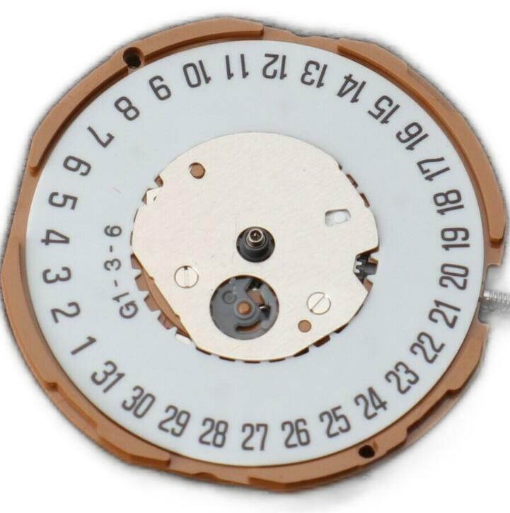 Miyota GM10 Japan Quartz Movement Date at 3
