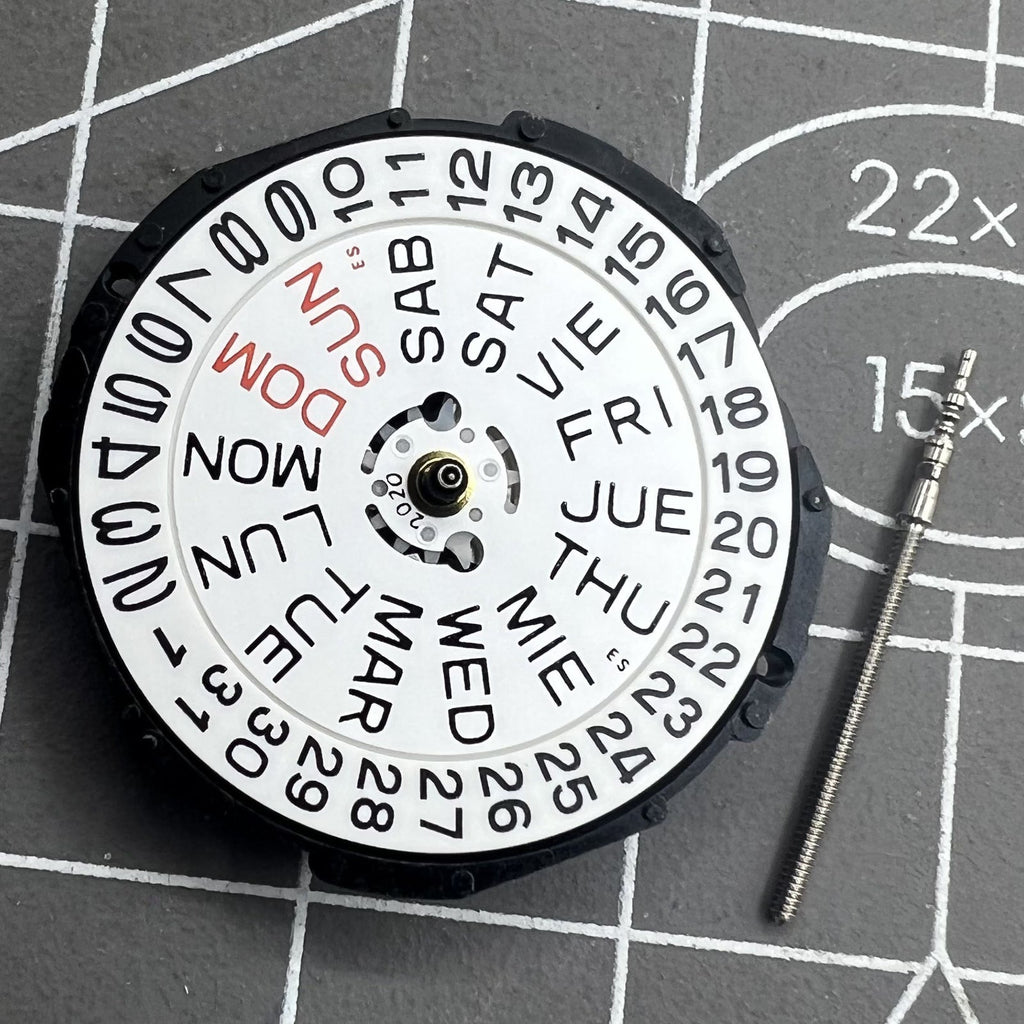 Japan Epson PC33 Movement Double Calendar Date@3
