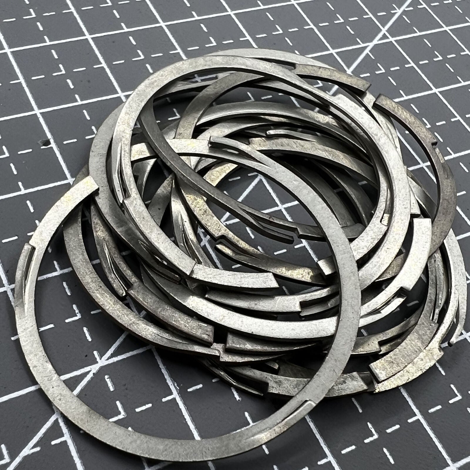 5 PIECES Watch Cushion Mount Spacer Ring Fixing Ring for 7120 Movement