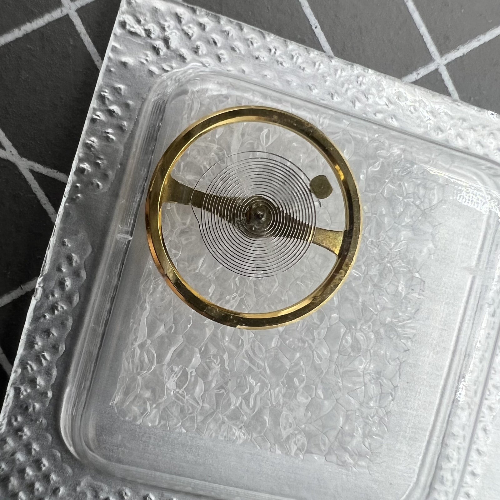 Golden Watch Balance Wheel with Splint Fit for Miyota NH38 NH39 Movement
