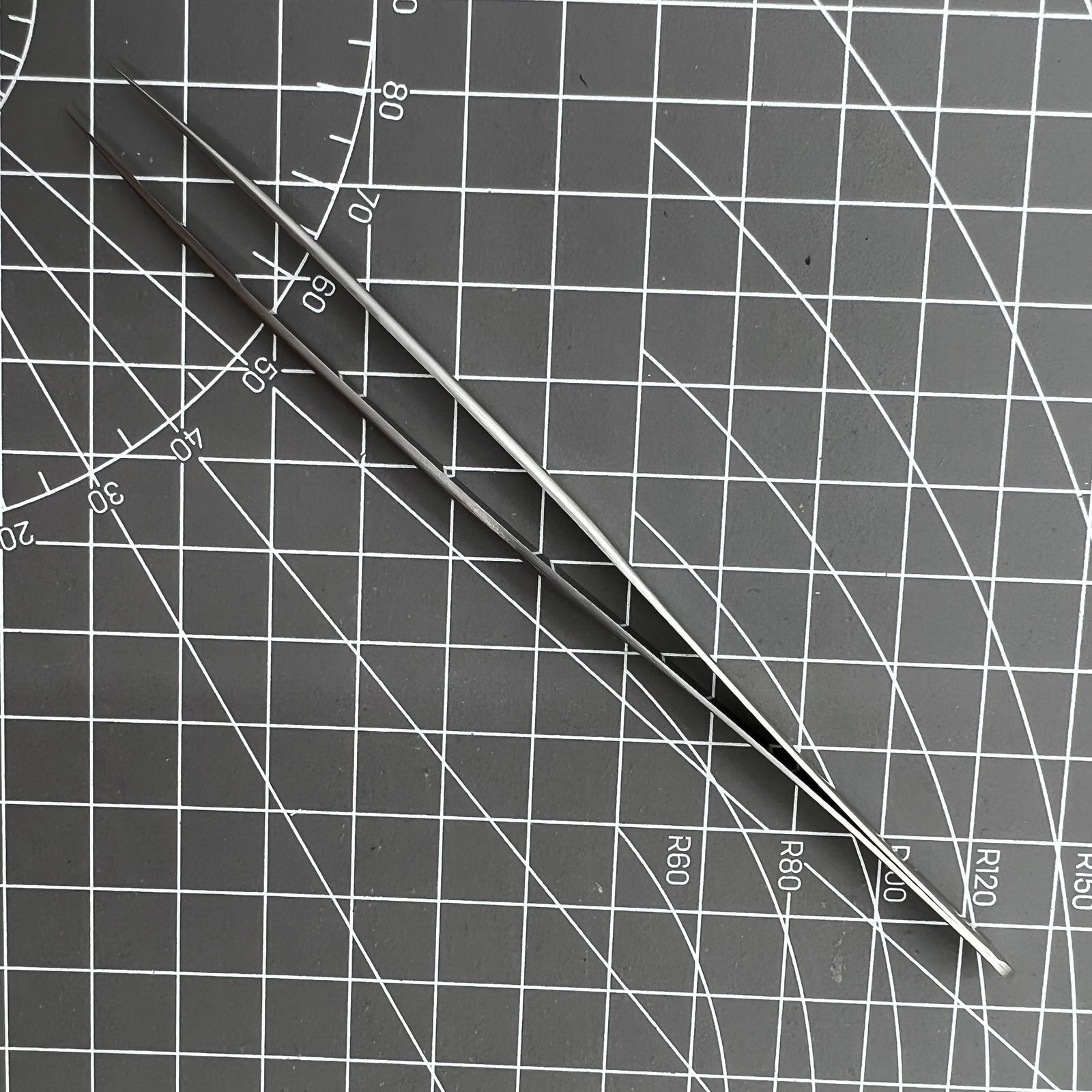 Swiss Made Bergeon 7027-SS Tweezer Narrow and Fine Points
