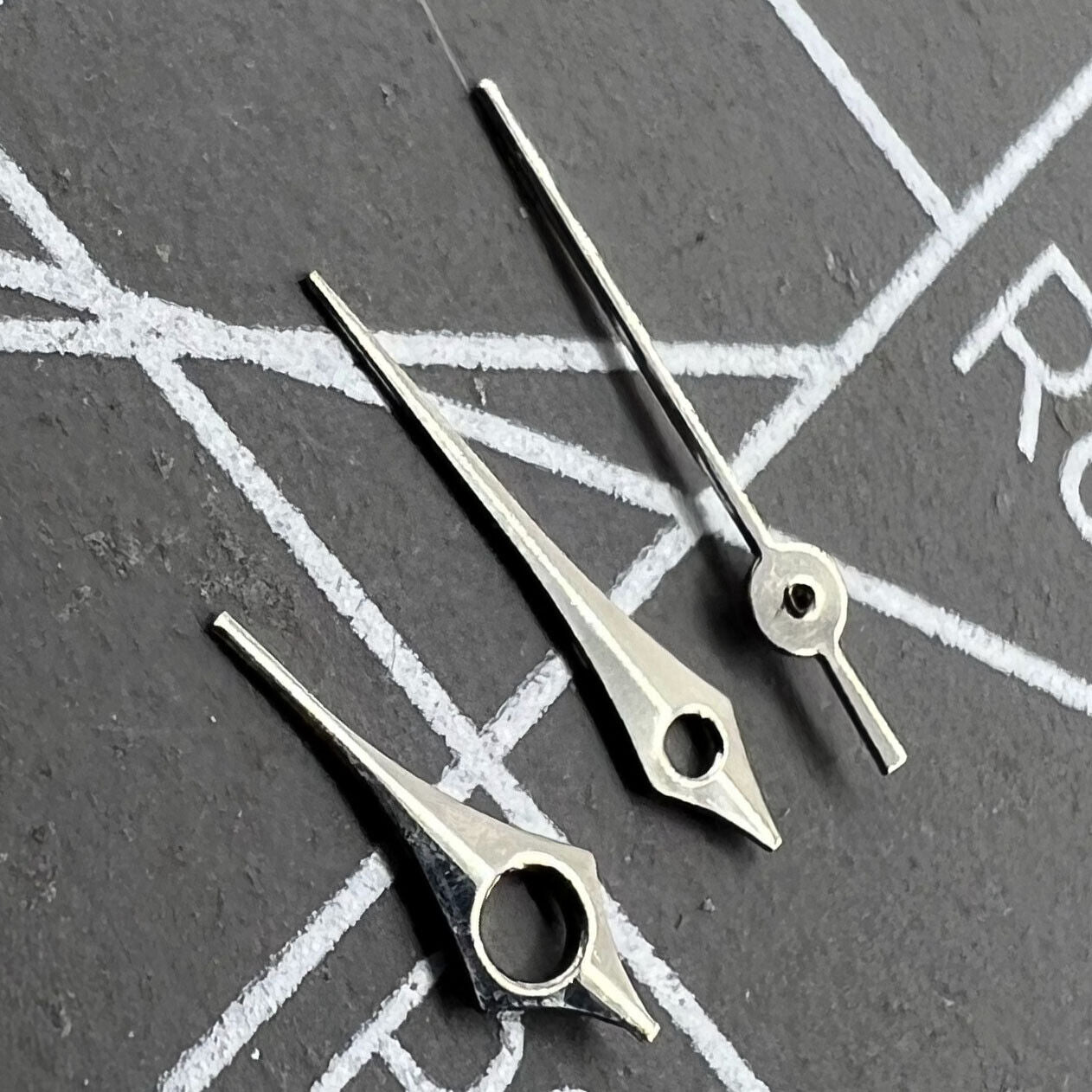 2 Sets/Pack Silver Set of Watch Hands for Miyota 2035 Movement