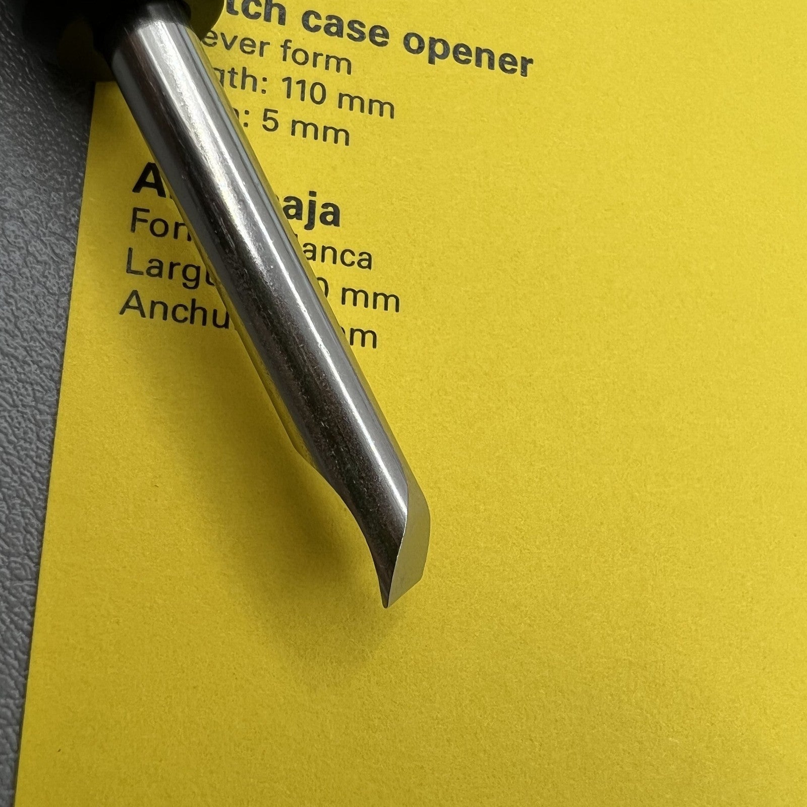 Swiss Bergeon 4755 Pry Type Watch Case Opener Swiss Tool