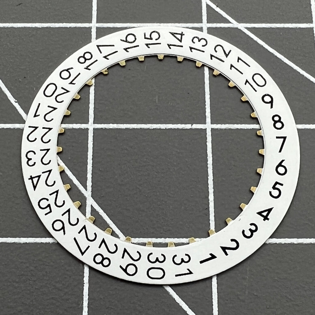 OM Font Date Disk Date Wheel Disk for ETA 2824 Date At 3 Movement