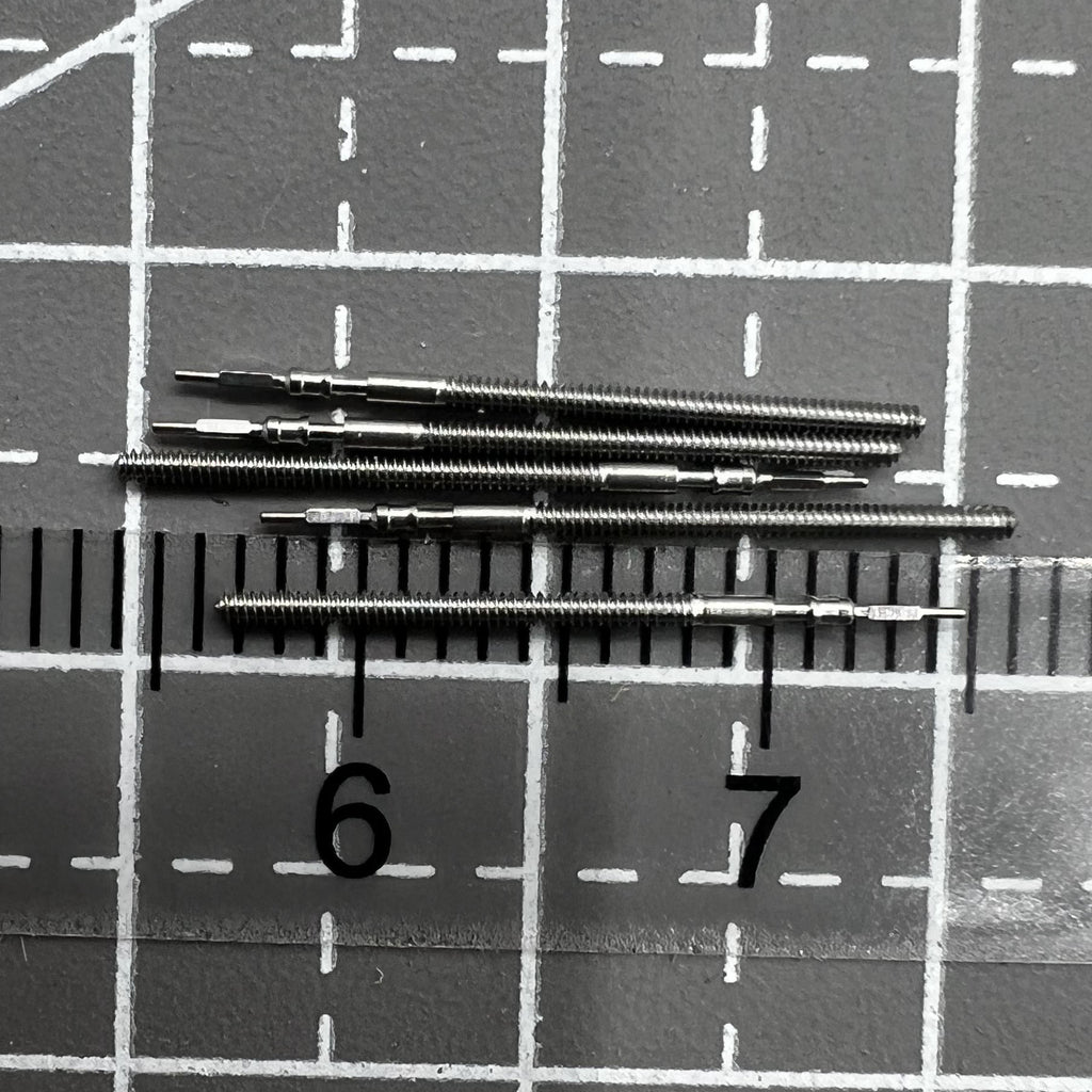 5 PIECES Replacement Winding Stems for Miyota 6P29 6P27 6P79 Watch Movements