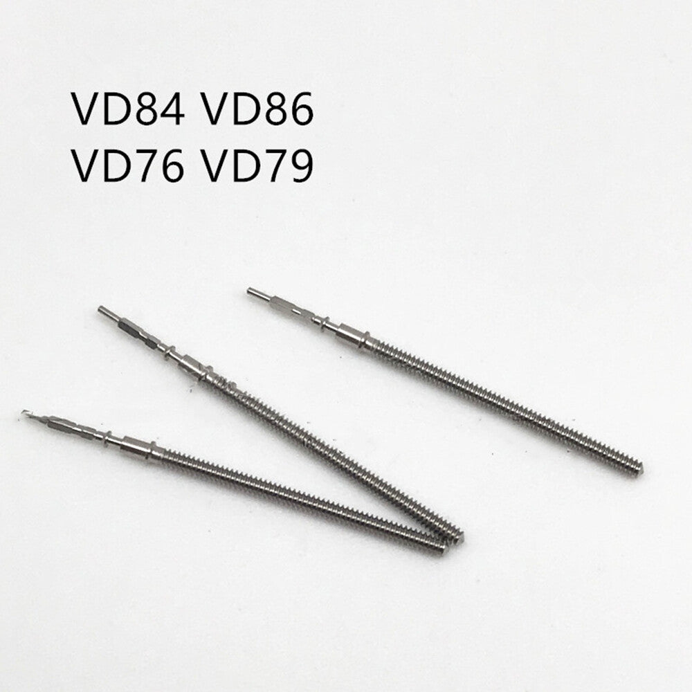 10PCS Watch Winding Stems Generic for VD84/VD86/VD76/VD79 Movement