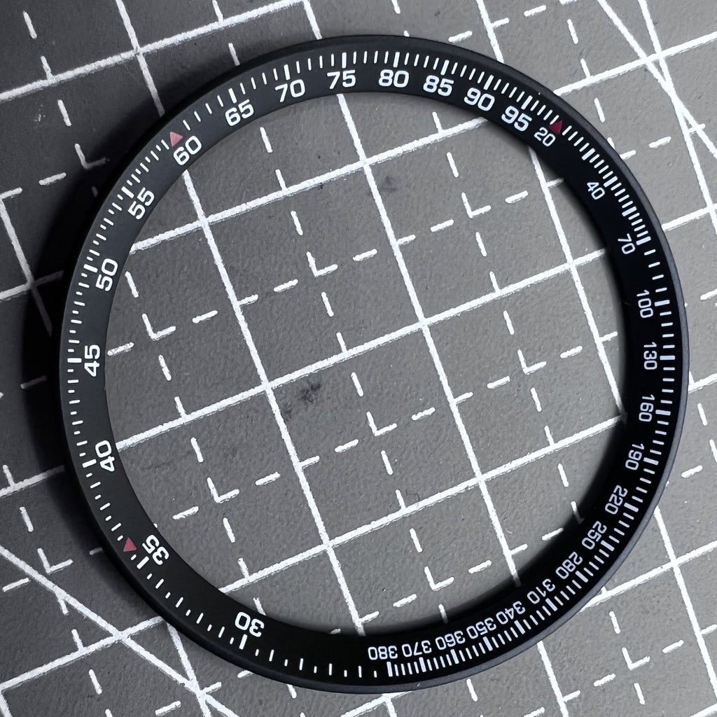 37.0mm x 31.5mm x 1.7mm Black Metal Modified Chapter Ring