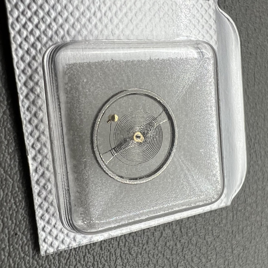 2 PIECES China Silver Complete Balance Wheel Fit for 7009 Movement