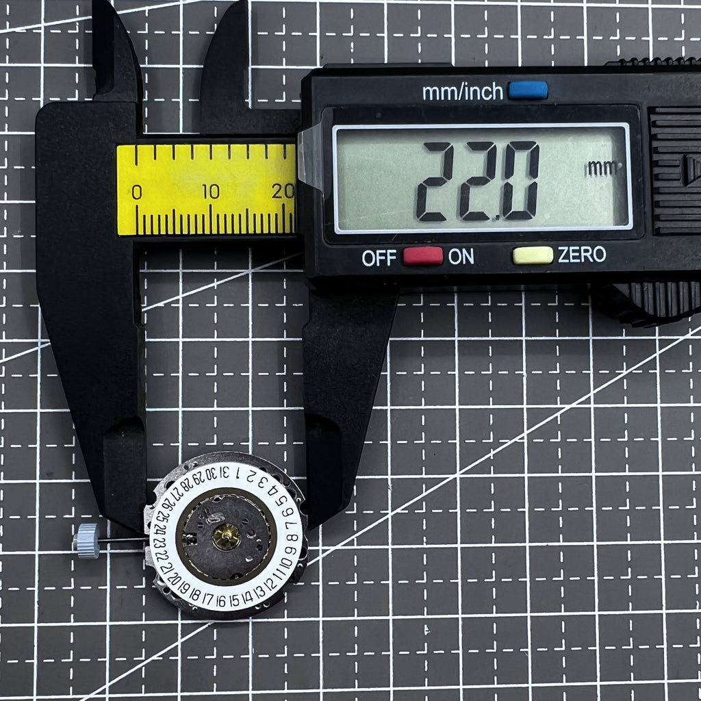 Swiss Ronda 705 Watch Quartz Movement Date at 6