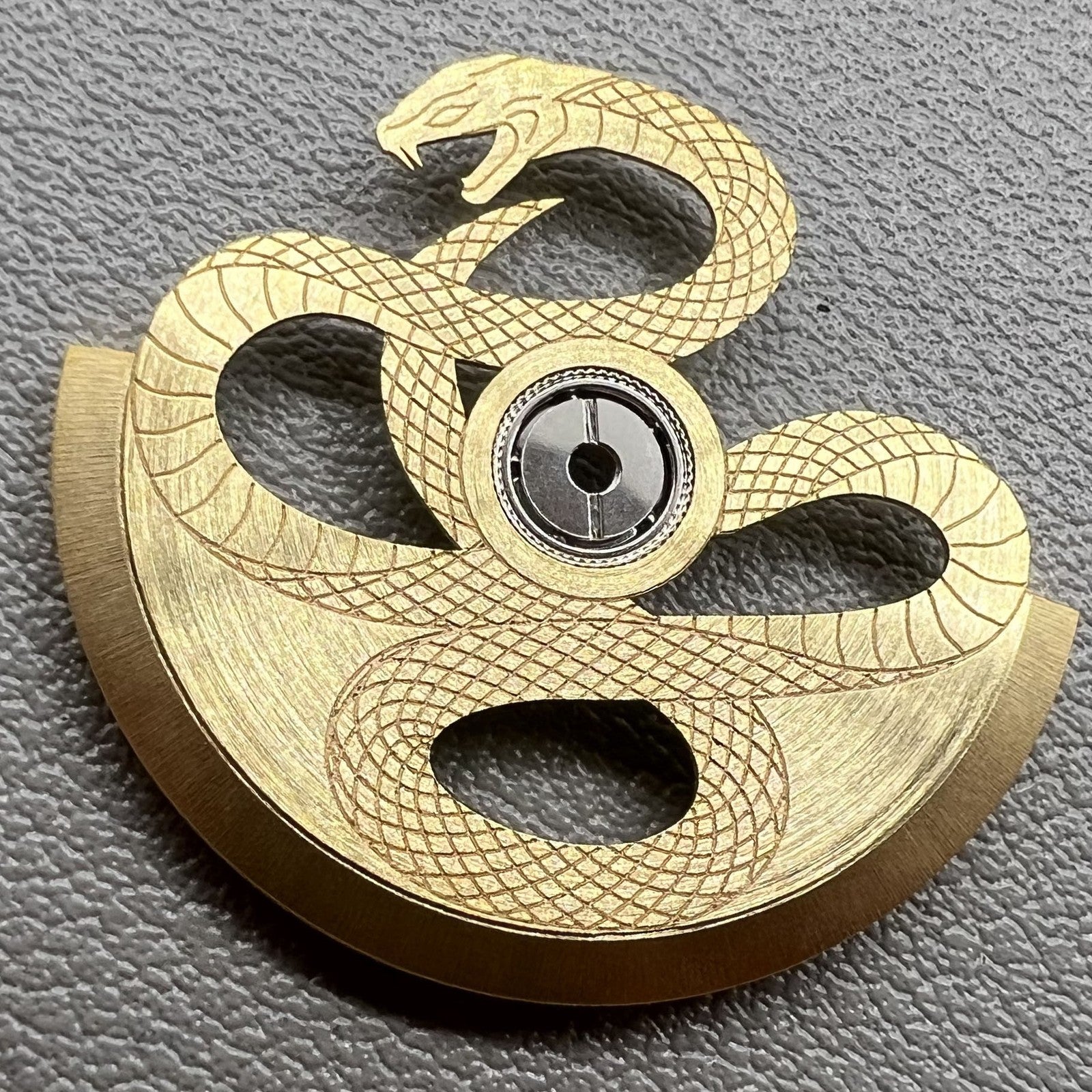 Golden Snake Pattern Oscillating Weight Rotor for NH34 NH35 NH36 NH38 Watch Move