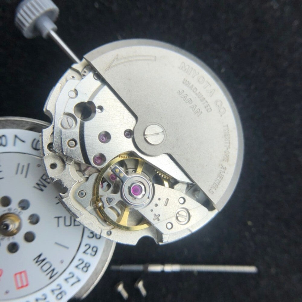 Genuine Japan Made Silver Citizen Men 8200 Watch Automatic Mechanical Movement