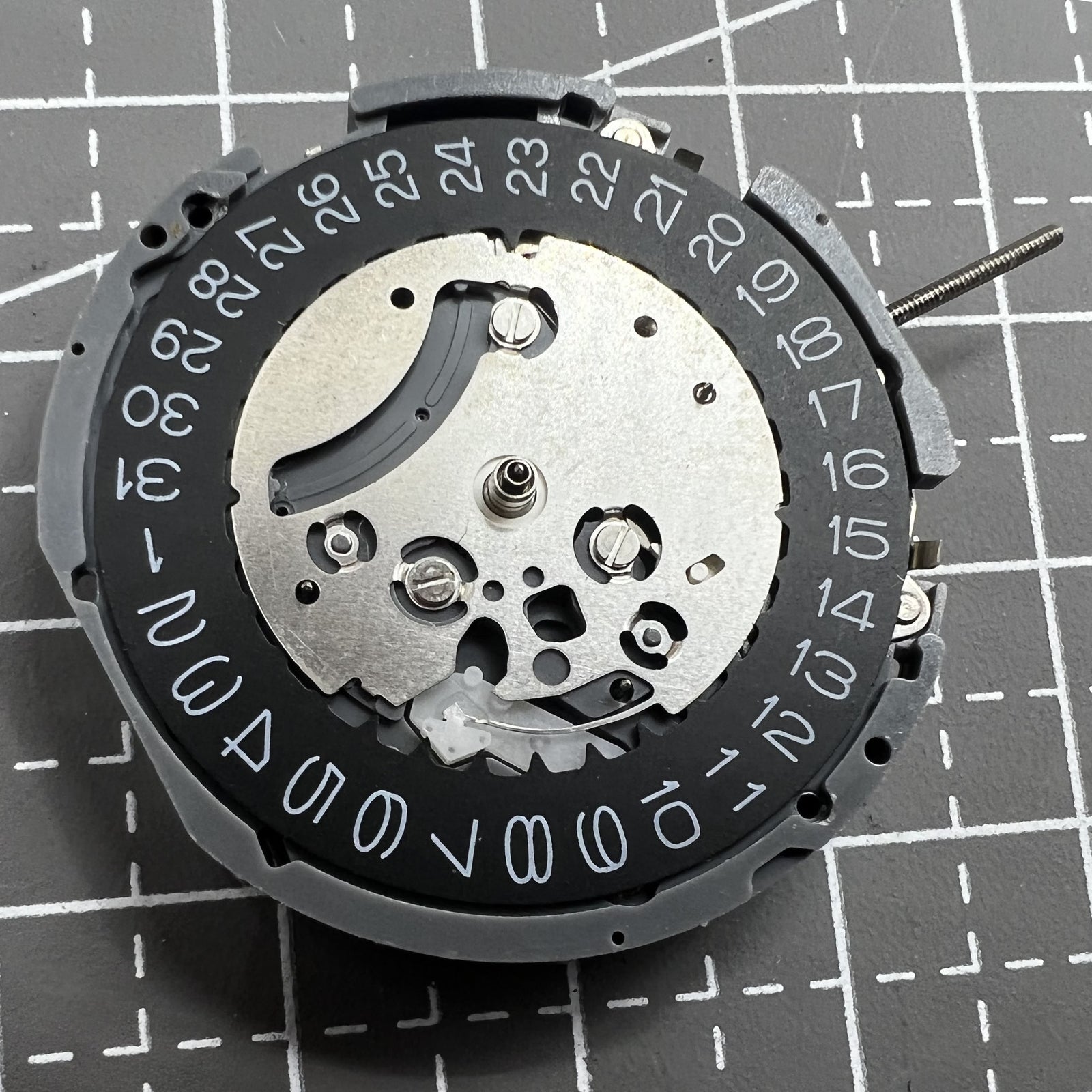Japan Seiko VK63 Black Disk Quartz Movement