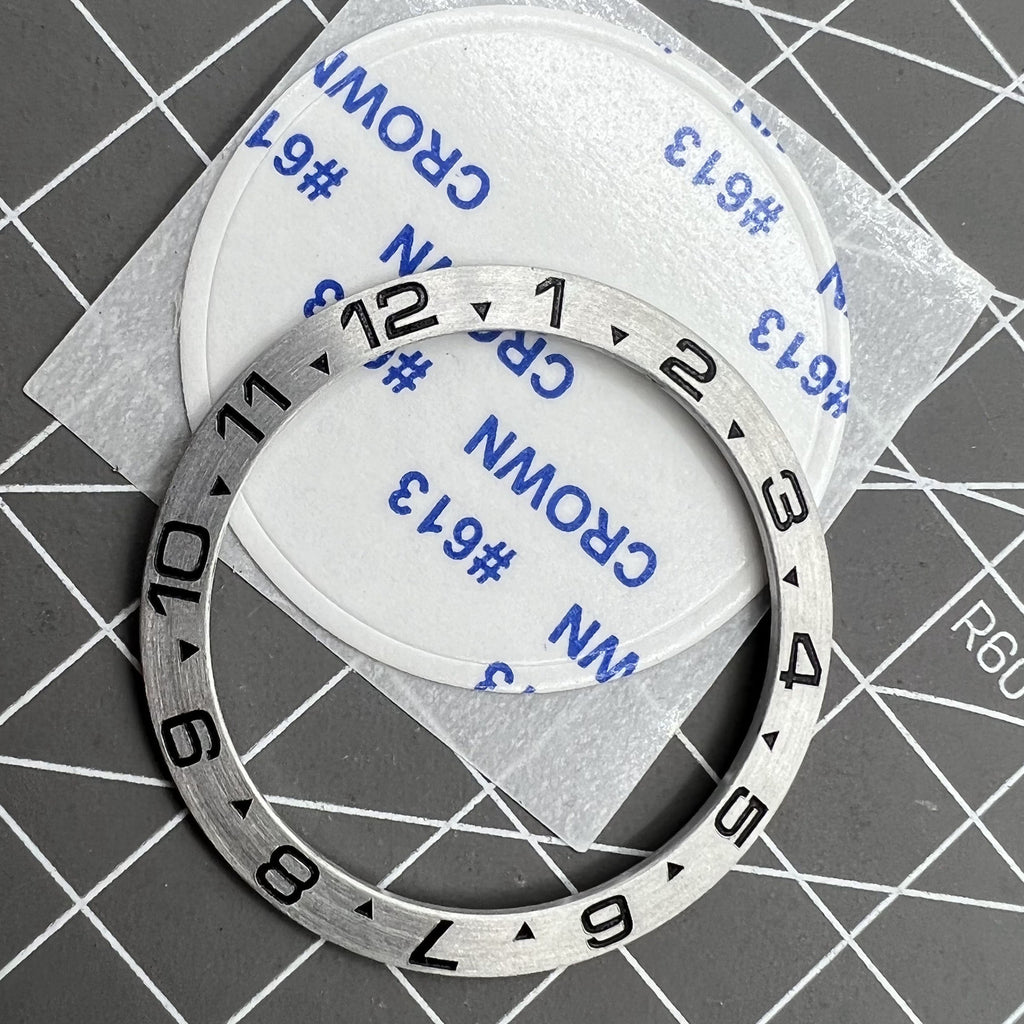 38MM *30.6MM GMT Aluminum Bezel Beveled Ring for GMT 40MM Mechanical Watch