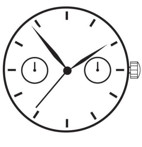 Hattori Epson TMI VX3H VX3HA Watch Quartz Movement Japan Madee