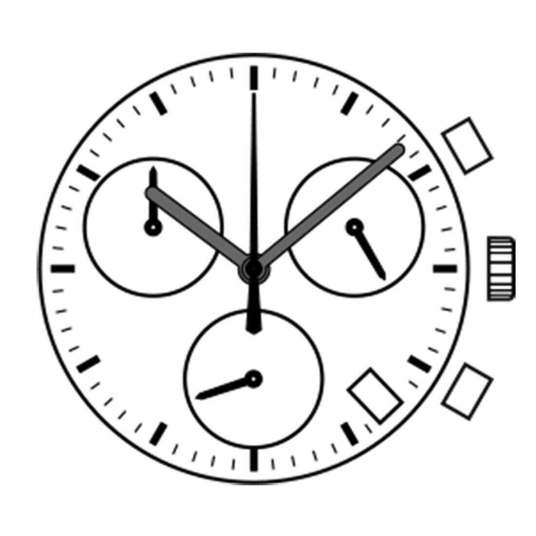 Hattori Epson TMI VK68 VK68A Watch Quartz Movement Japan Made