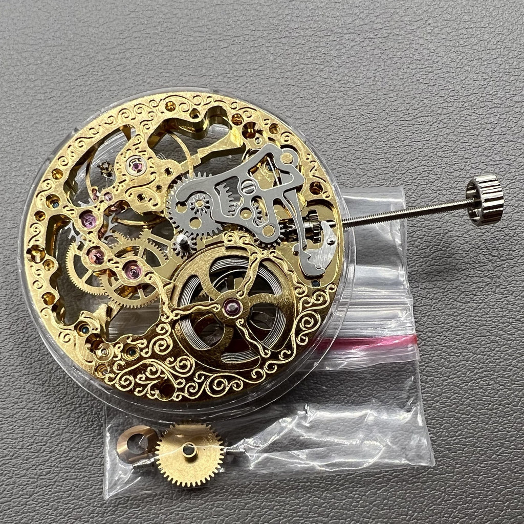 Golden Seagull ST3600 Mechanical Hollow Movement for ETA 6497 Second at 9