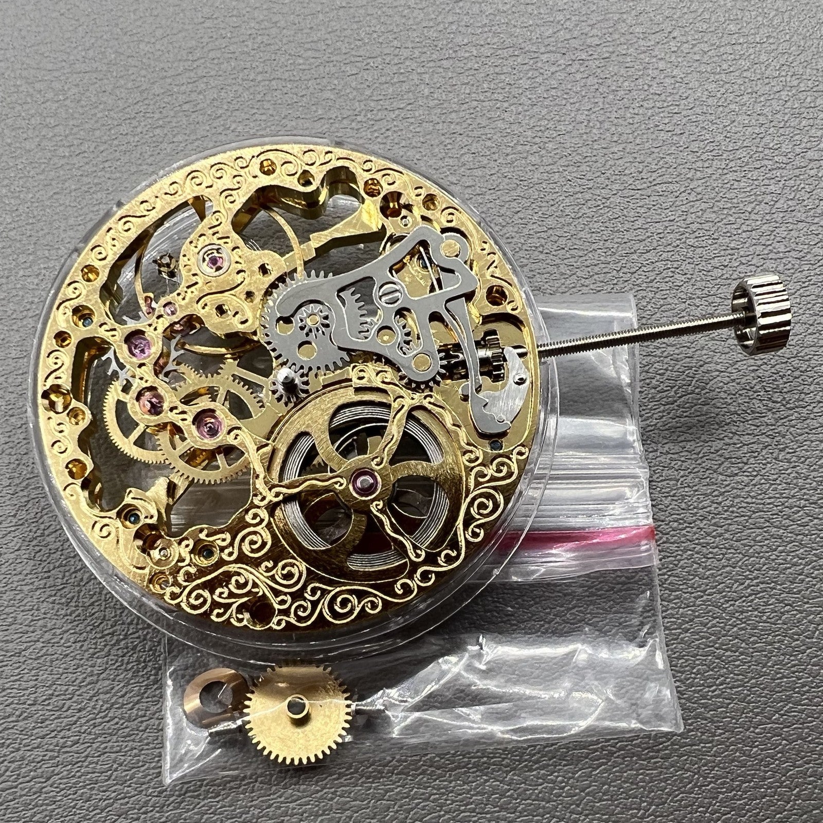 Golden Seagull ST3600 Mechanical Hollow Movement for ETA 6497 Second at 9