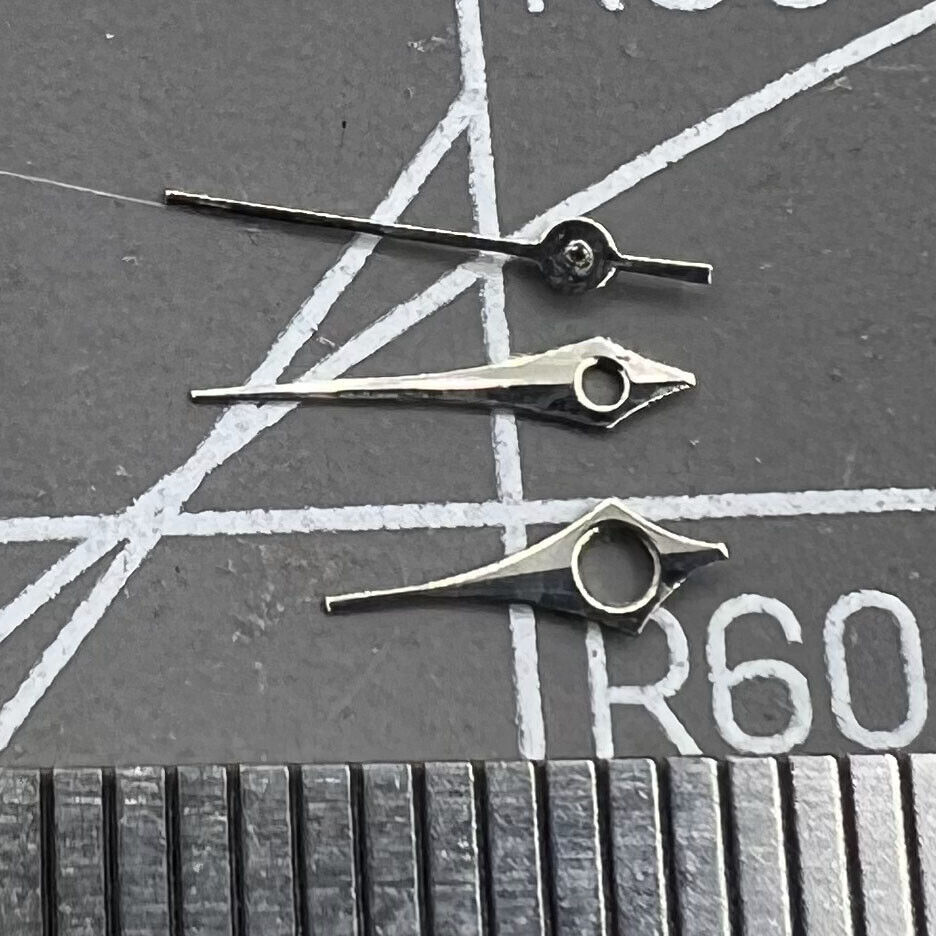 2 Sets/Pack Silver Set of Watch Hands for Miyota 2035 Movement