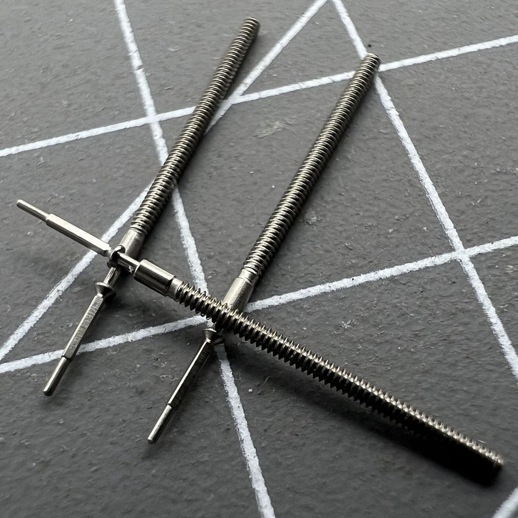 3 PIECES Watch Winding Stems Generic for Hattori Epson VX3J Movement