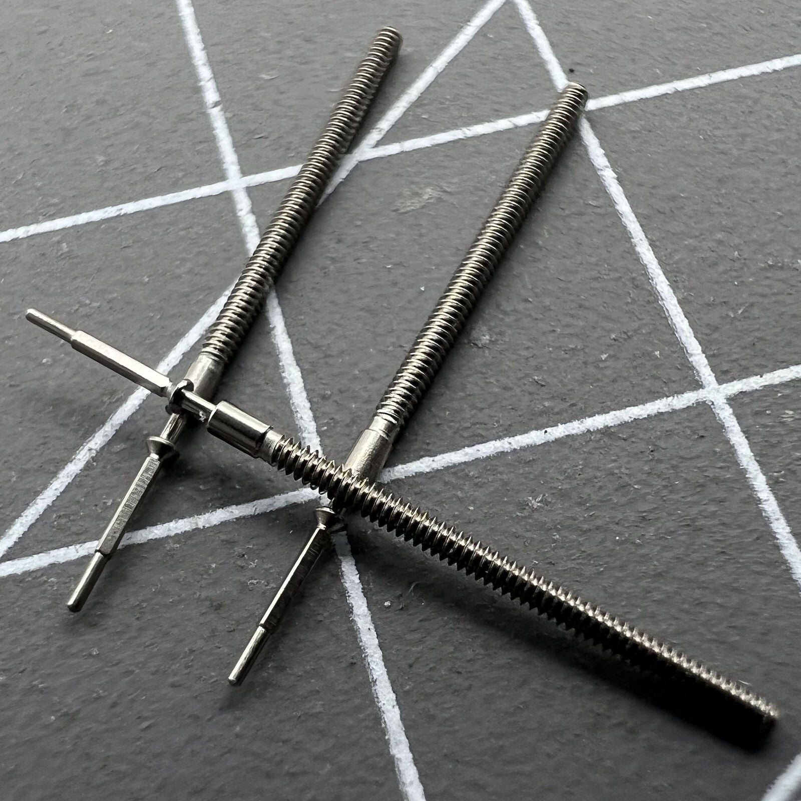 3 PIECES Watch Winding Stems Generic for Hattori Epson VX3J Movement