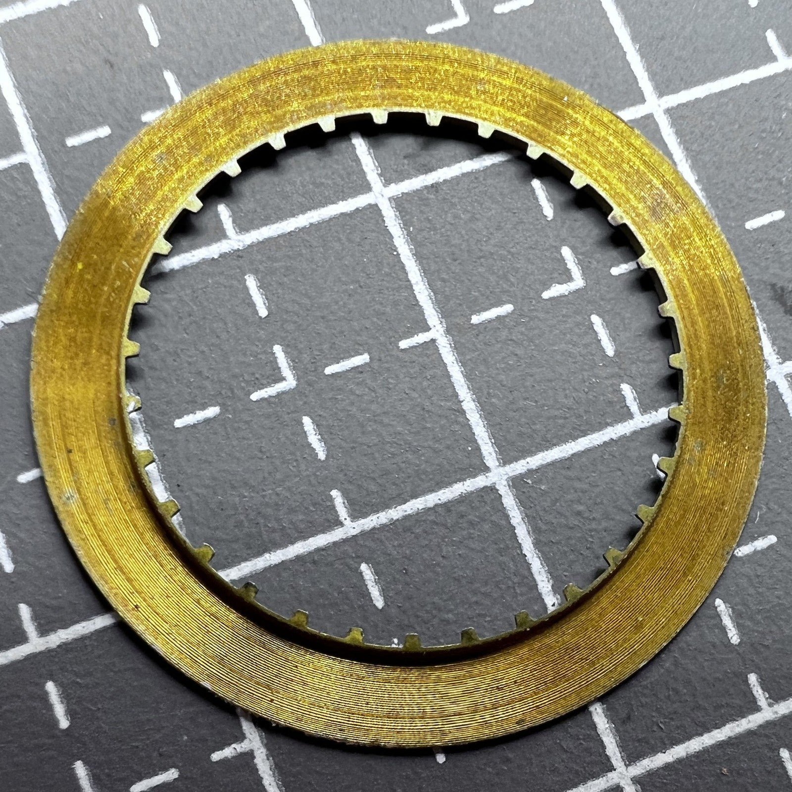 Black Font White Date Disk Wheel for Movement ETA2836 Date At 3