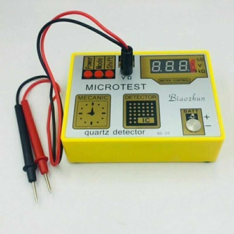 QD-20 Watch Maintenance Tool Quartz Movement Tester Can Measure the Battery