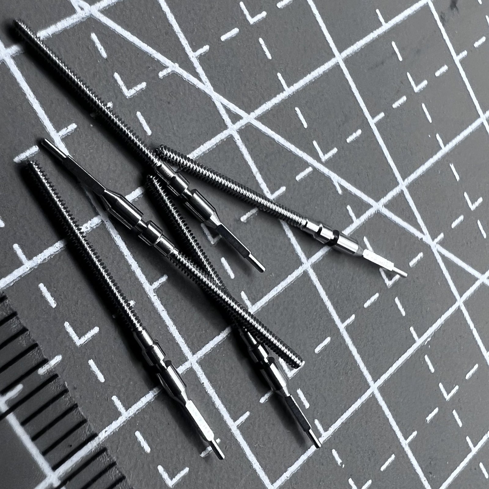3 PIECES Winding Stems for Movement Miyota /Citizen 8200