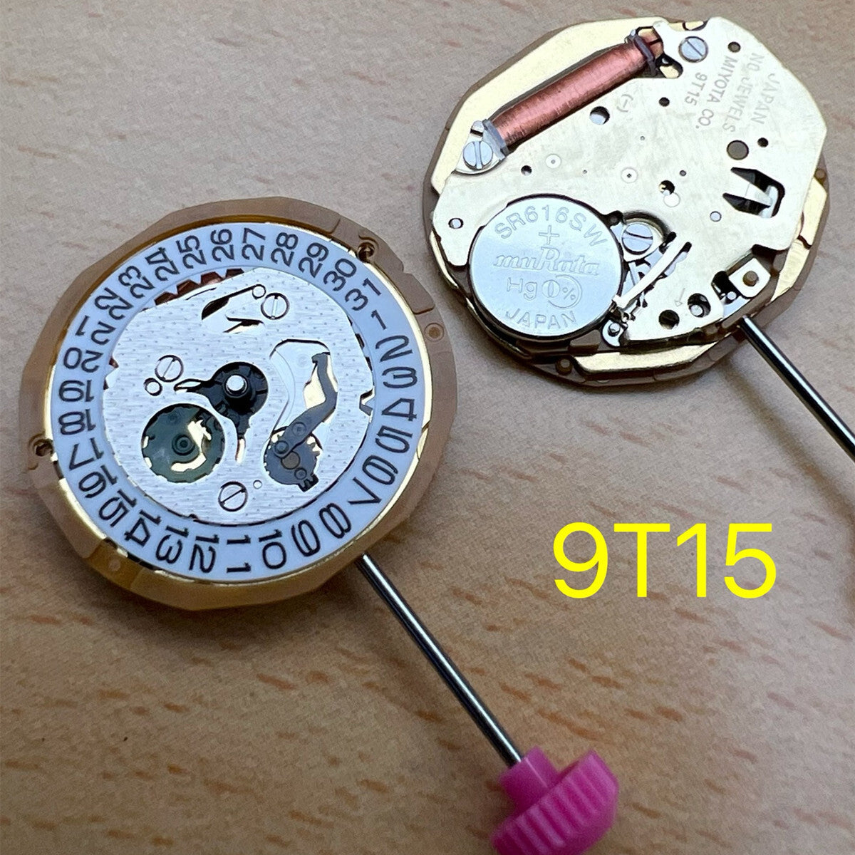 Brand New Miyota 9T15 Japan Quartz Movement Date At 3 Watch Part