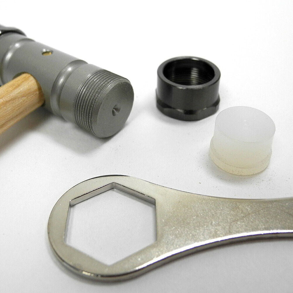 Bergeon 30417 Watchmaker Hammer With Replaceable Brass / Synthetic Ends