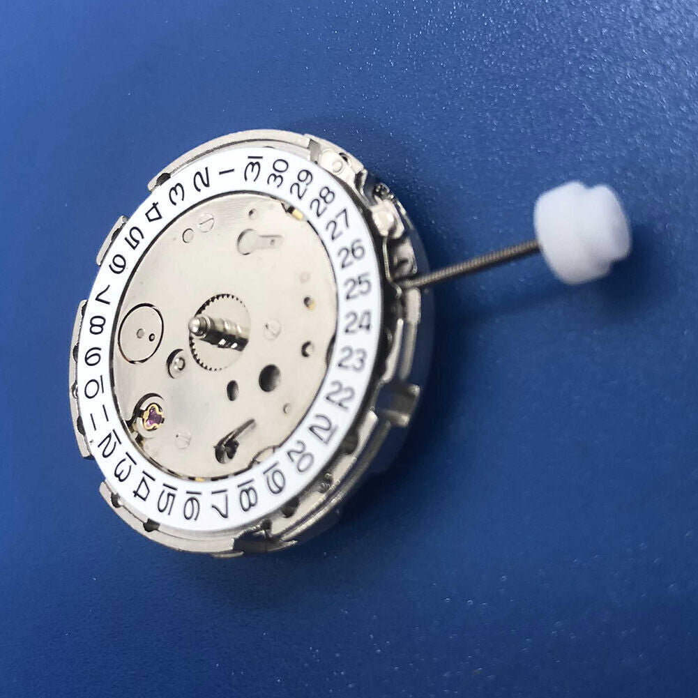 DG2813 Automatic Mechanical Movement 2 Big Hands, Ssmall Hands @6, Date @3 Silve