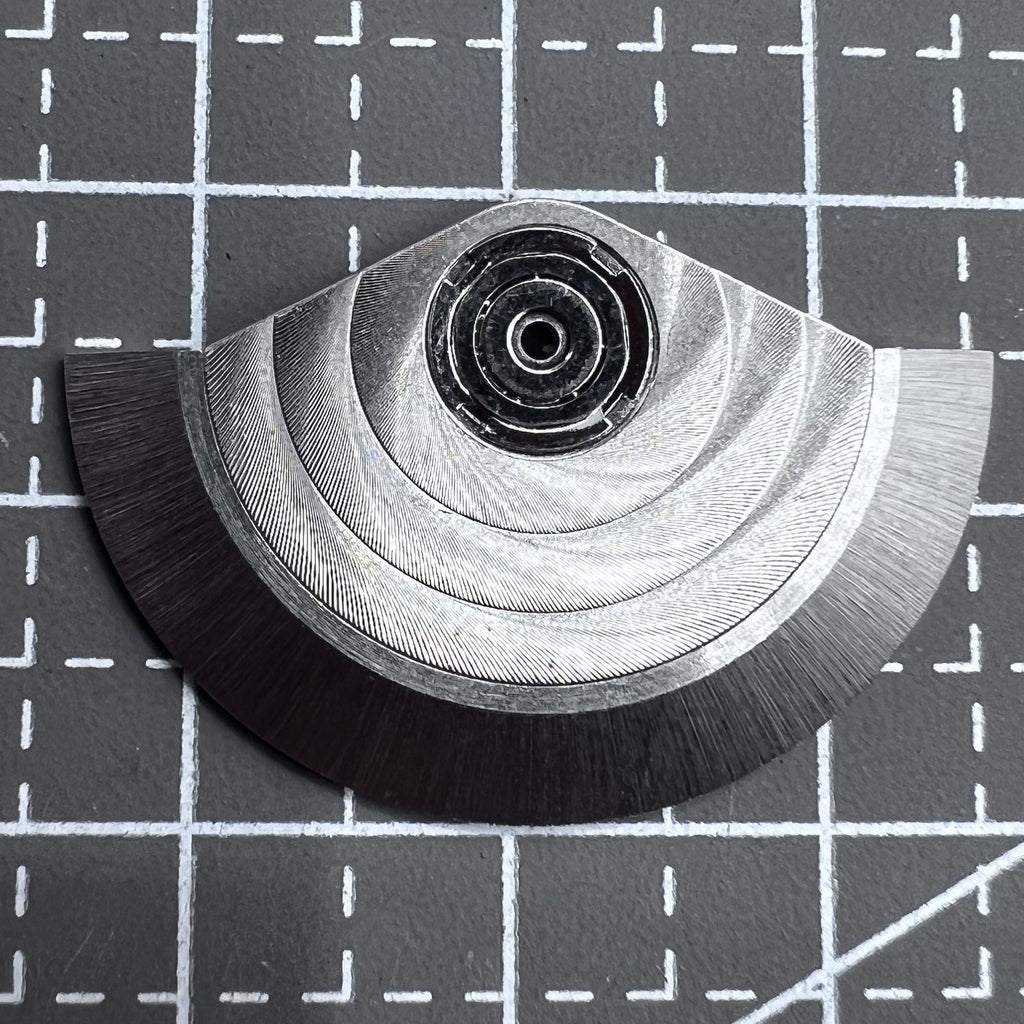 Silver Rotor Oscillating Weight with Bearing for Movement Asian 7750 7751 7753