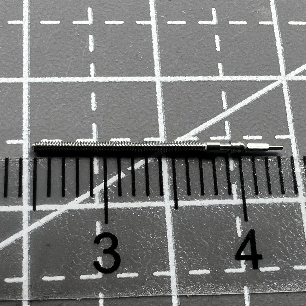 2 PIECES Watch Winding Stems Fit for Movement Miyota 2005/2105/2305/2350
