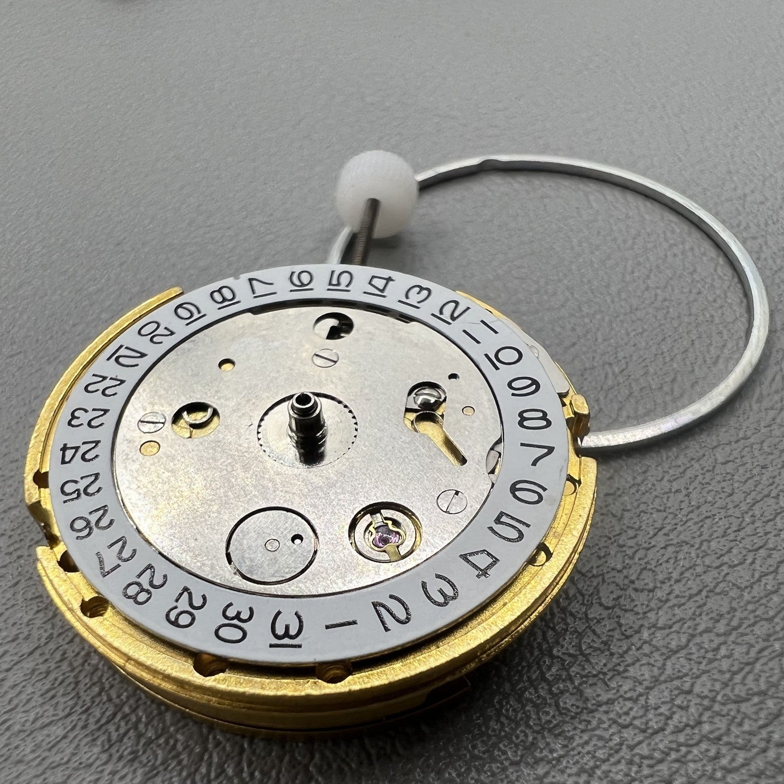 MINGZHU 2813 8205 Golden Automatic Mechanical Movement 3 Hands Date At 3