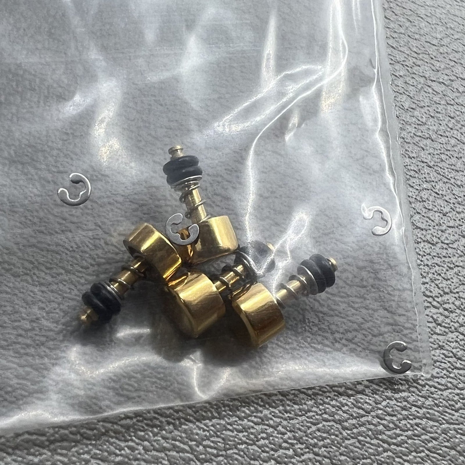4 PIECES/Pack Gold Push Buttons for Casio DW5600 Waterproof Stainless Steel