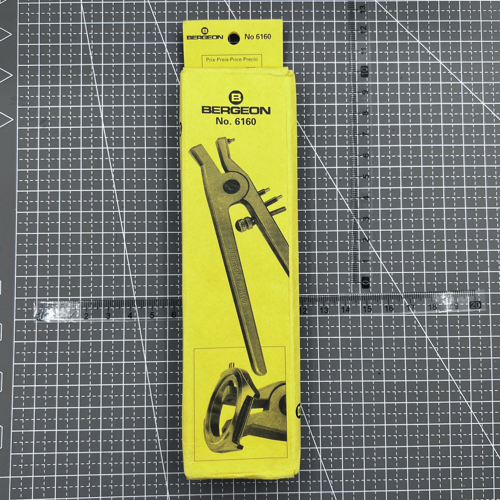 Swiss Bergeon 6160 Pliers for Removing Pushers and Correctors of Watch Cases