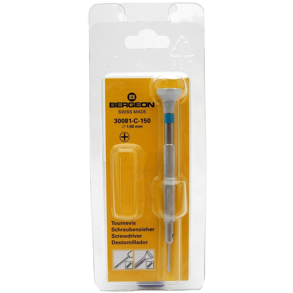 Bergeon 30081-C-150 Screwdriver Phillips 1.50mm Ergonomic Screwdriver