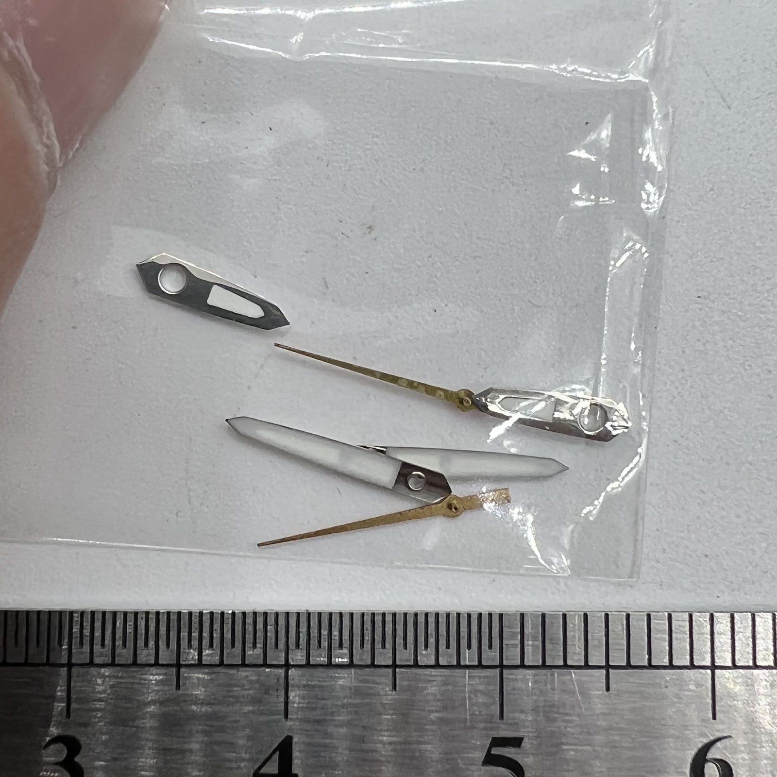 #1224 Luminous Set of Watch Hands for Miyota 2115 Movement 12mm/11mm/8mm Length